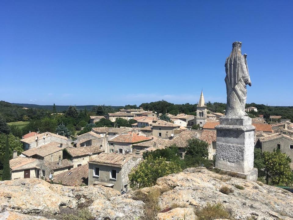 Le Mas Du Pigeonnier Réauville Eksteriør billede